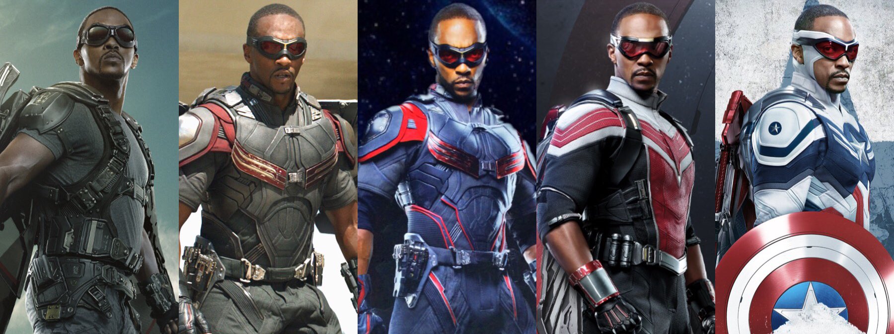 Hasbro Avengers ファルコン から キャプテンアメリカ へ Samwilson スーツ変遷 ファルコンアンドウィンターソルジャー Falconandwintersoldier T Co Oaed5r7rfe Twitter