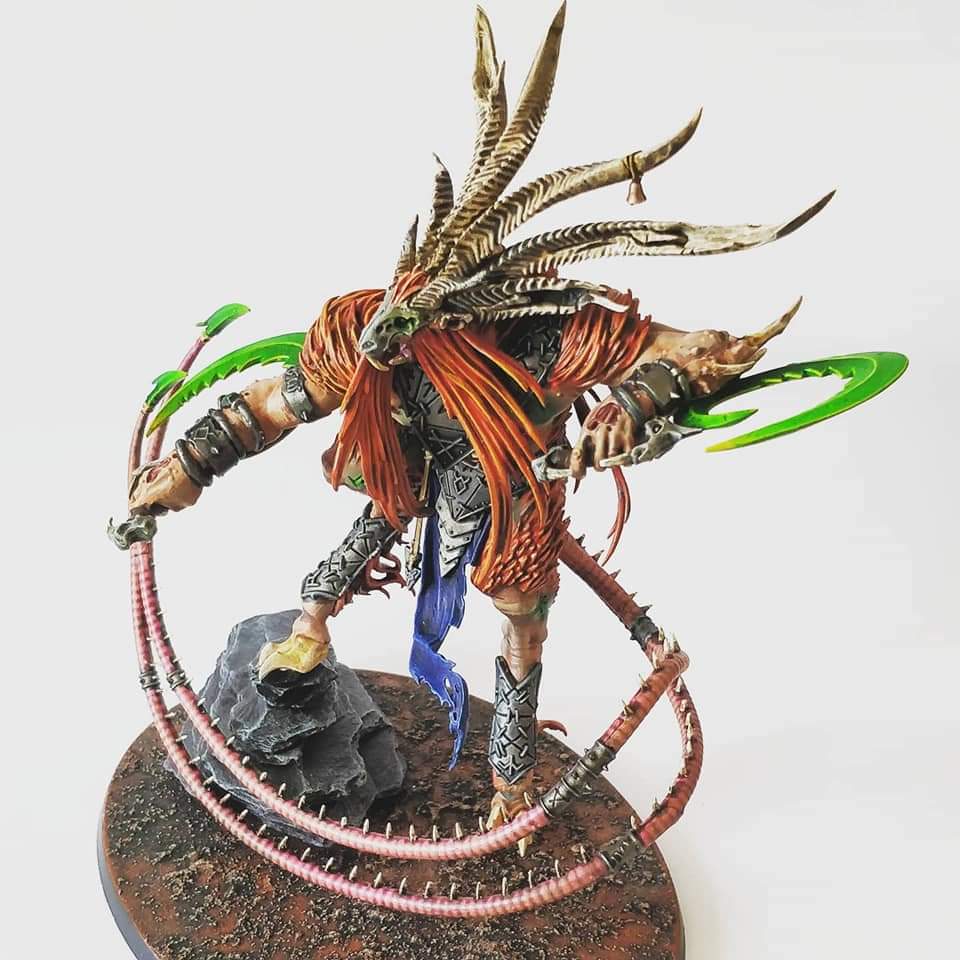 DublinGuild's tweet photo. Fantastic Verminlord by club member Sam!! #gamesworkshop #WarhammerCommunity #paintingwarhammer #ageofsigmar #chaos #skaven #verminlord https://t.co/kYFveVuaum