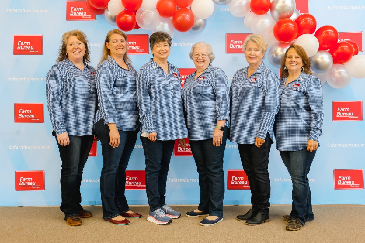 Just giving a special shout out to these ladies for a wonderful Women's Conference this past weekend! This event wasn't able to happen last year, so this year's conference felt that much more special. ♥️

#TNFarmBureau I #TFBF100