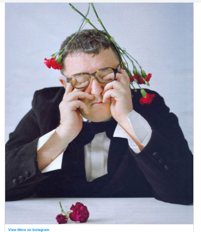 In_The_Noh's tweet photo. Adieu, Albert Elbaz...you were just the sweetest man...and that's not a word one associates with the business you were in https://t.co/v1Hw6VCl7R