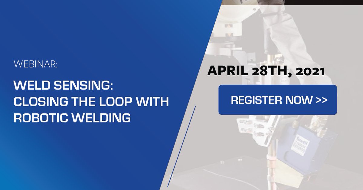 OTCDAIHEN's tweet image. Wish you had a #robot that could actually see and touch the workpiece for a perfect weld? And was affordable … the future is here with the latest #WeldSenseTechnology. See a demo. 10 a.m. April 28th. Register today &amp;gt;&amp;gt;  hubs.ly/H0LjG640

#OTCDAIHEN #roboticautomation