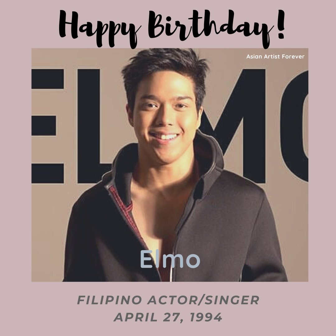 Happy Birthday Elmo Magalona...     