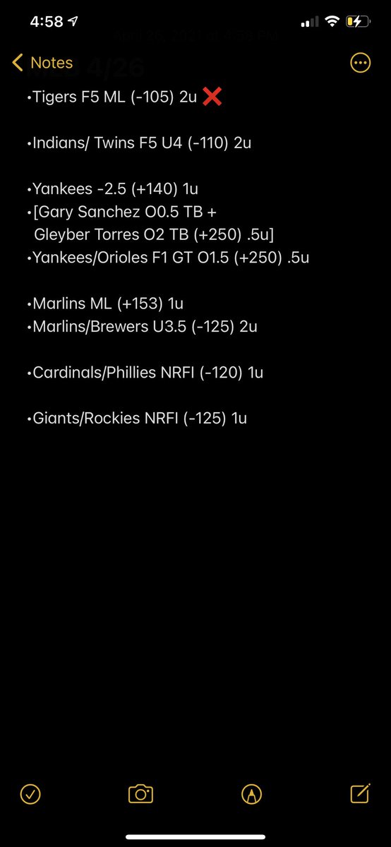 ruthlesscapper's tweet image. Let’s have a good Monday!
#MLBPicks