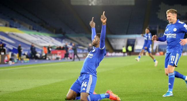 channelstv's tweet photo. Iheanacho’s Wonder Strike Secures Win For Leicester Over Crystal Palace
https://t.co/kv5OGh5rVO https://t.co/gudYgZEnP3