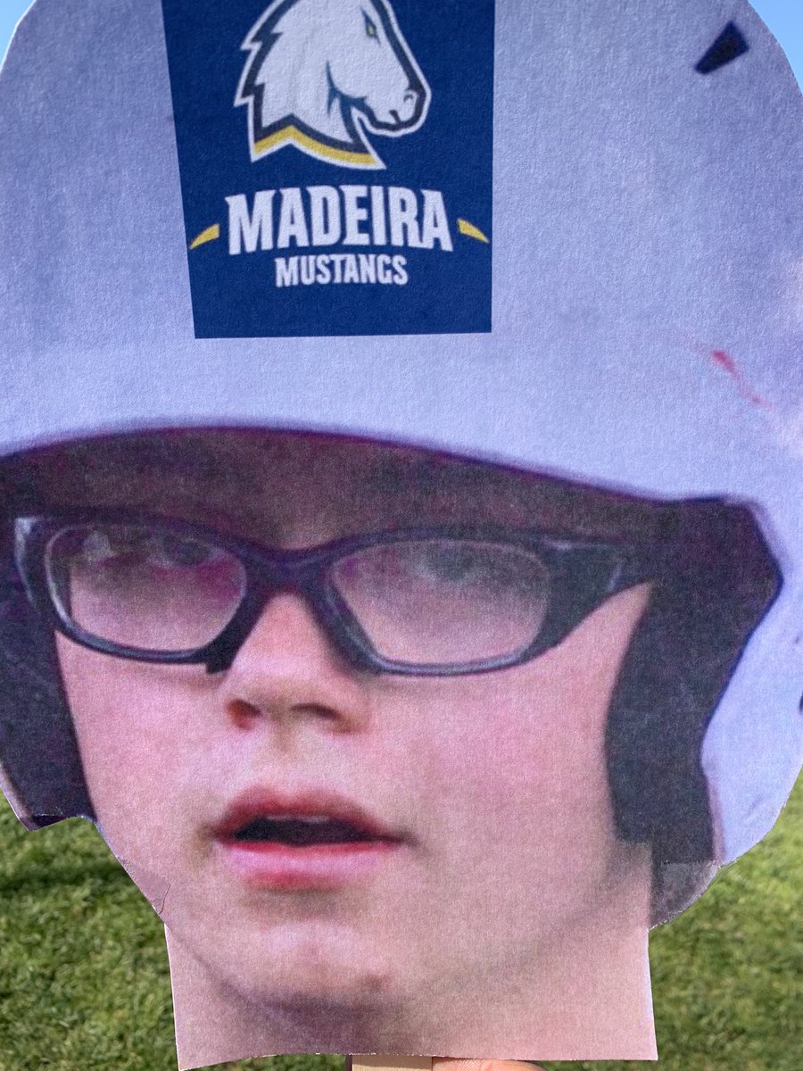 Celebrating senior <a href="/BaseballMadeira/">MadeiraBaseball</a> player Joe Schneider!  Thanks for the memories and good times on the diamond. #weloveourseniors #Madeirastrong