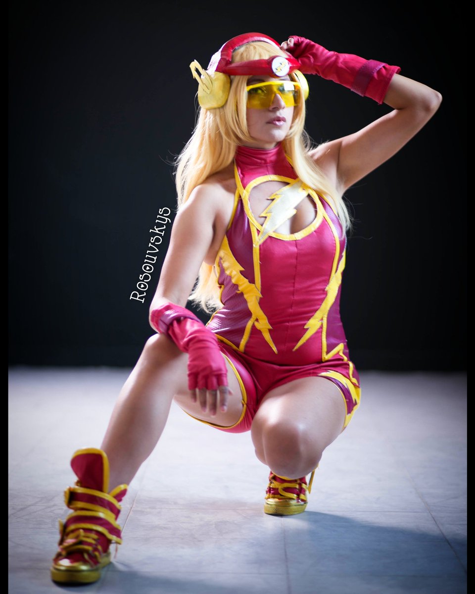 RosPancito's tweet photo. La fotito de hoy en el instagram de Rosouvskys-Cosplayer ⚡
#Flash #JessieQuick https://t.co/eeLacBDZwC