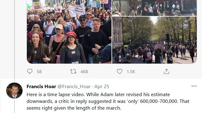 600,000-700,000 - Francis Hoar (again)