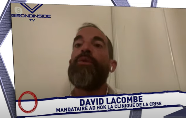D. Lacombe : "Normalement, le mandat ad hoc est une procédure confidentielle. On ne serait donc pas censé en parler. C'est une procédure amiable dans laquelle le dirigeant garde ses prérogatives, pouvoirs et responsabilités."(via  @GirondinsideTV)  