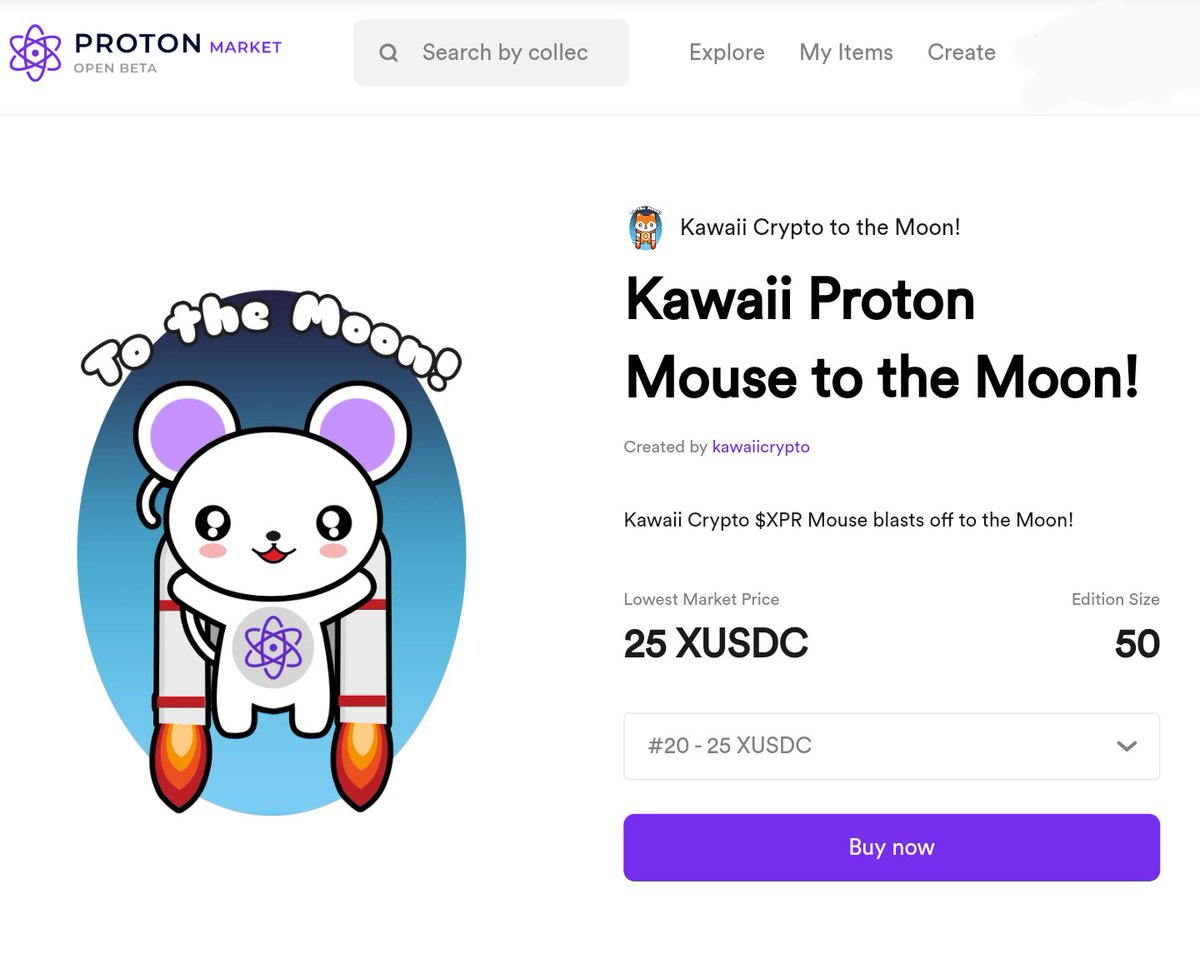 kawaii_crypto's tweet image. Created a Proton $XPR Mouse just for the #protonmarket dev.protonmarket.com/kawaiicrypto/5… #protonchain @protonxpr @metalpaysme @nftartistx $mtl