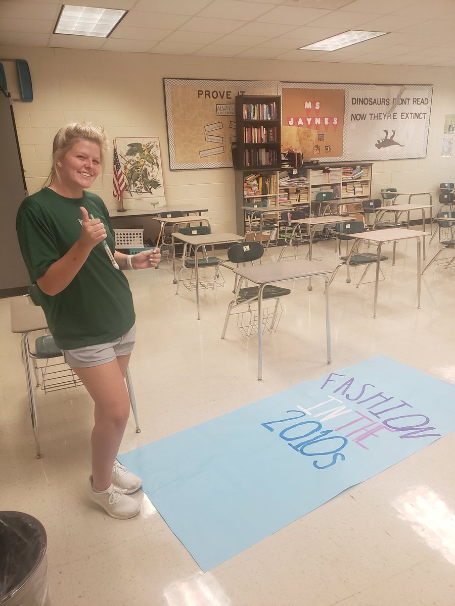 thegehrbear's tweet photo. So proud of my kids and their work on their decades projects. Nice to see some excitement near the beginning of May π€£π€£π¦π #PrideIn5 #dfhspride https://t.co/jvzKfaWGeb