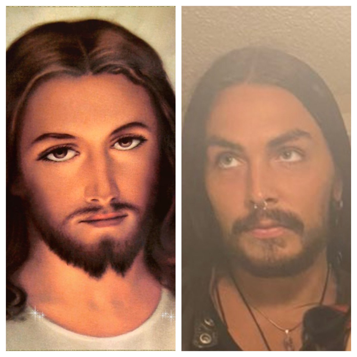 tafkapcrazy's tweet photo. I can prove my point again. Jesus twin brother @ParisShadows . Thanks to a photo @3poison33 shared it was the perfect match . #parisshadows #twins #lookalike #myopinion https://t.co/LxoCnZieFb