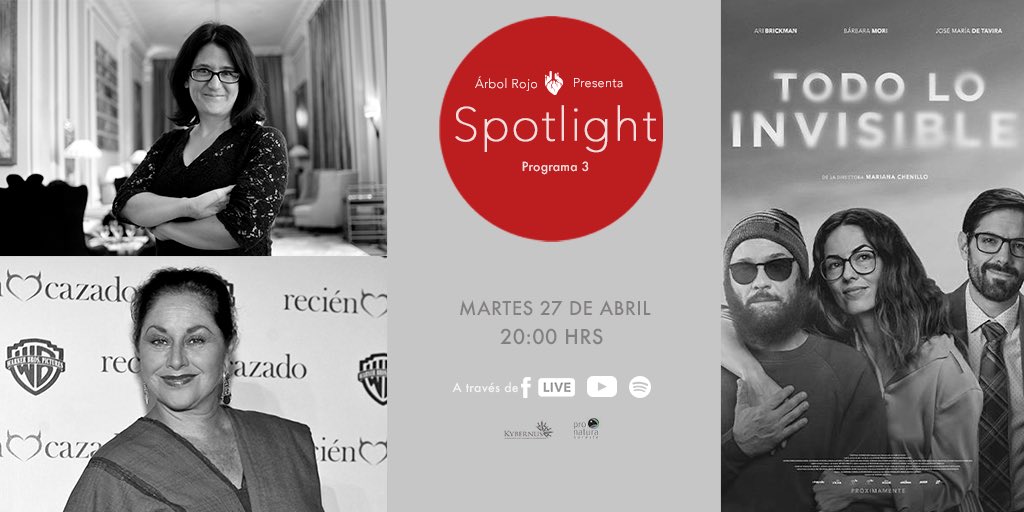 Árbol Rojo (@_arbolrojocine) on Twitter photo Te compartimos el #LineUp del programa de este martes 27 de abril.✨Tendremos el honor de recibir a la actriz <a href="/AngelicaAragon_/">Angélica Aragón</a> en una entrevista sobre su trayectoria y la realizadora <a href="/Marianachenillo/">Mariana Chenillo</a> en una charla con <a href="/omniguero/">güero</a> nos presenta "Todo lo invisible" su nueva cinta.🤩 Te compartimos el #LineUp del programa de este martes 27 de abril.✨Tendremos el honor de recibir a la actriz <a href="/AngelicaAragon_/">Angélica Aragón</a> en una entrevista sobre su trayectoria y la realizadora <a href="/Marianachenillo/">Mariana Chenillo</a> en una charla con <a href="/omniguero/">güero</a> nos presenta "Todo lo invisible" su nueva cinta.🤩