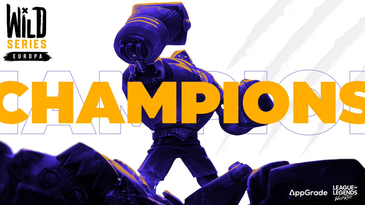 AppGradeEsports's tweet image. 👑 @IWcats es el Cuarto Campeón de la Wild Series de @wildriftES de Europa

🇹🇷 Los turcos vencieron 2-0 a #FerreteriaEsports en la Final

🔝#KOPC es el MVP de las finales con un KDA de 24

Apúntate Ya a la Wild Series de Mayo en la App 📲
👉 onelink.to/appgrade