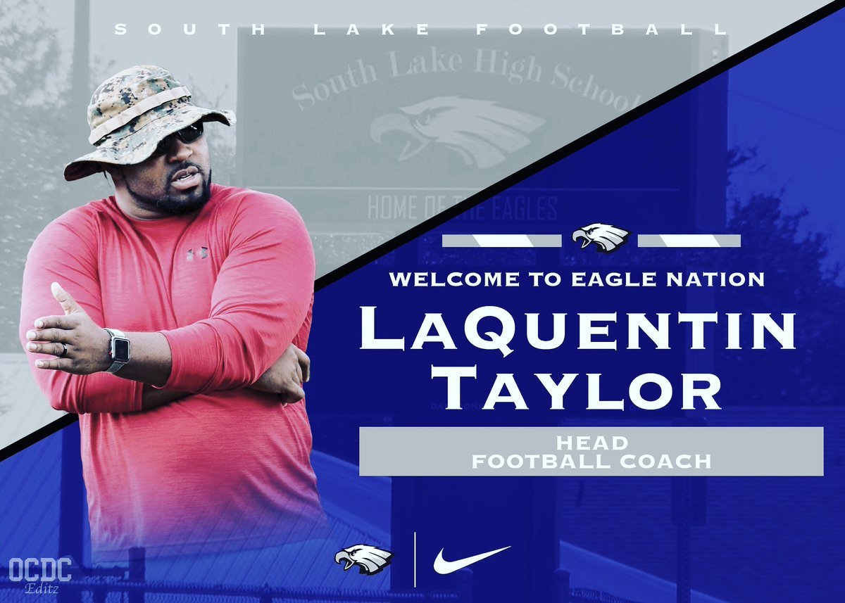 SLHSEagleNation's tweet photo. Coach is excited and ready to take Eagle Nation to New levels. https://t.co/hAvyydwQgP