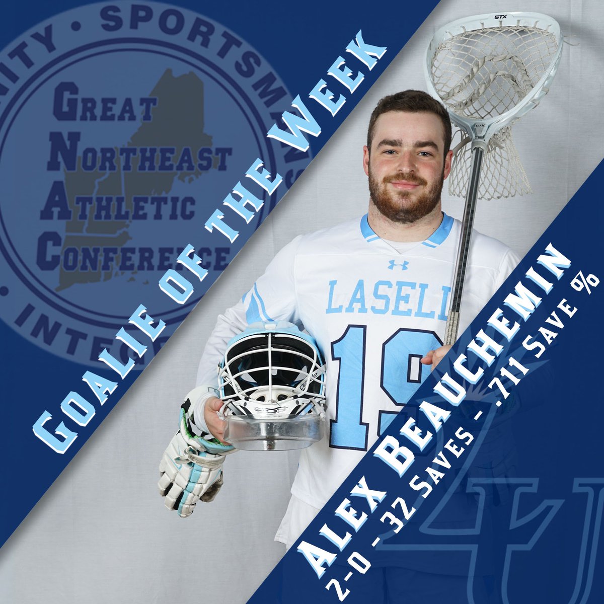 LasellAthletics's tweet photo. 🌟Congrats to our 3 players of the week!🌟

🥍 @LasellWLAX Jordan McComb
🥍 @LasellMLAX Bash Cunningham &amp; Alex Beauchemin

🔗Link to full article: https://t.co/WdO8reW8Xi

#TheU #LaserPride #theGNAC #D3Lax https://t.co/HOUORaMcaI