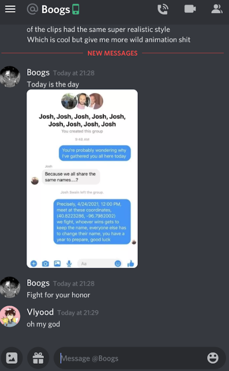 Josh tweet media