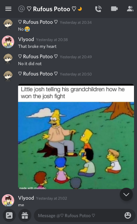 Josh tweet media
