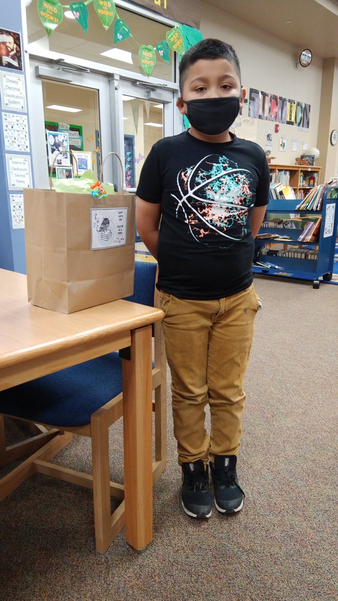 AvenJLH's tweet photo. @RodriguezESISD @MatsRead #MatadorsRead #SeguinReads Bentley Lopez won a copy of "The Lorax" in our Earth Day/Poet Tree drawing, and Jenacyn Thorsteinson, Kimberlie Green, &amp; Khloe Young all earned prizes in the Library Quest Reading Incentive Program! https://t.co/7AwEhZ4zrt