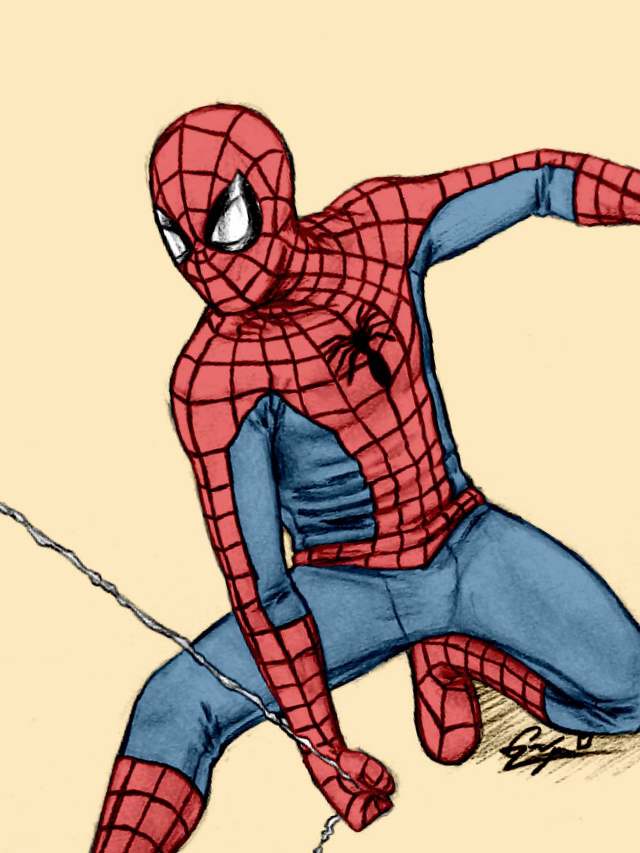 RT @ge2marte: Spider-Man (Painted)
Art by: @ge2marte https://t.co/bKA8jCVANw