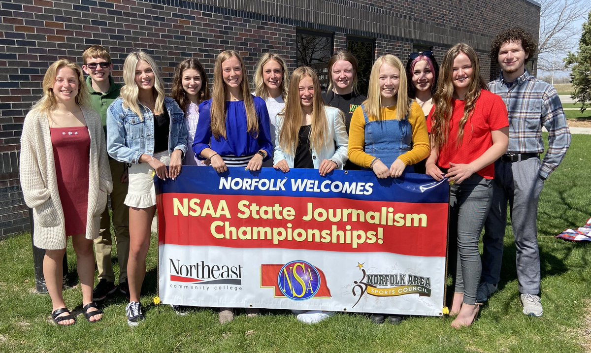 Enjoyed spending the past 24 hours with these <a href="/YutanChieftains/">Yutan Public Schools</a> who competed in the State Journalism Contest in Norfolk...now to wait until Friday for results!