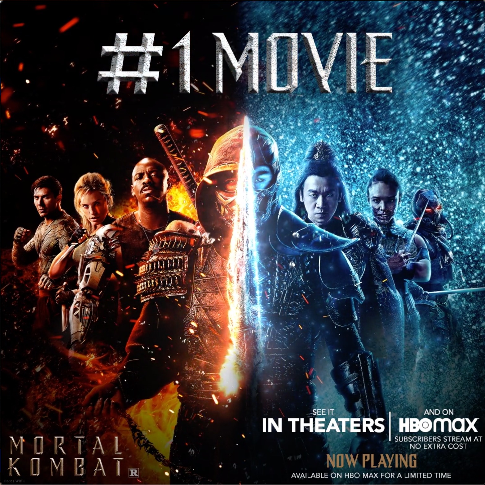 Mortal Kombat Movie on X: Mortal Kombat took the top spot in theaters this  weekend. Kongratulations to the Mortal Kombat family for a Flawless  Victory! #MortalKombatMovie  / X