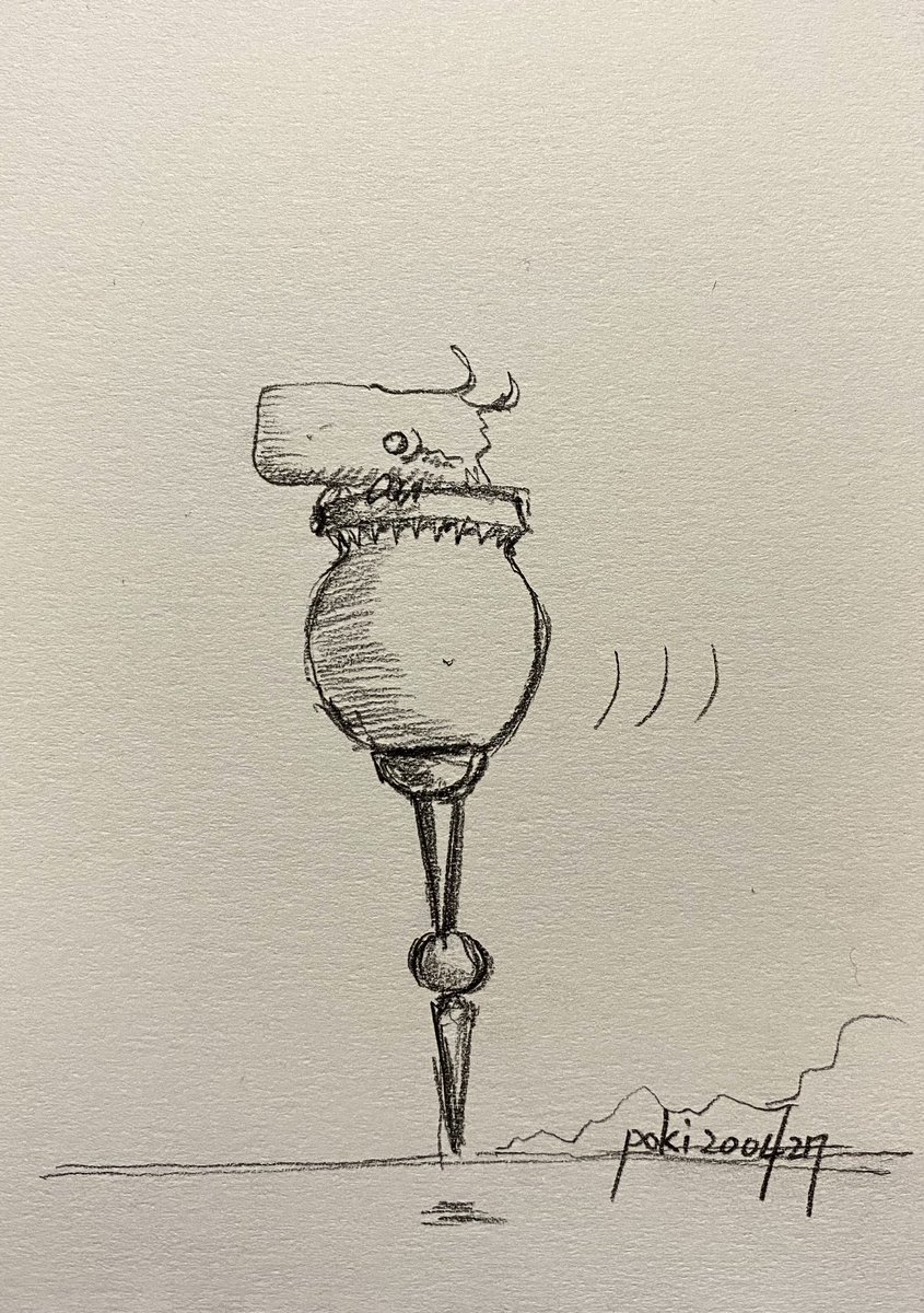 去年の今日描いた絵です。 