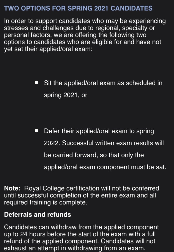 During the worst of a worst in lived memory pandemic it's upsetting to see <a href="/Royal_College/">The Royal College</a> adding to the stress and misery of our overworked residents. Please reconsider.