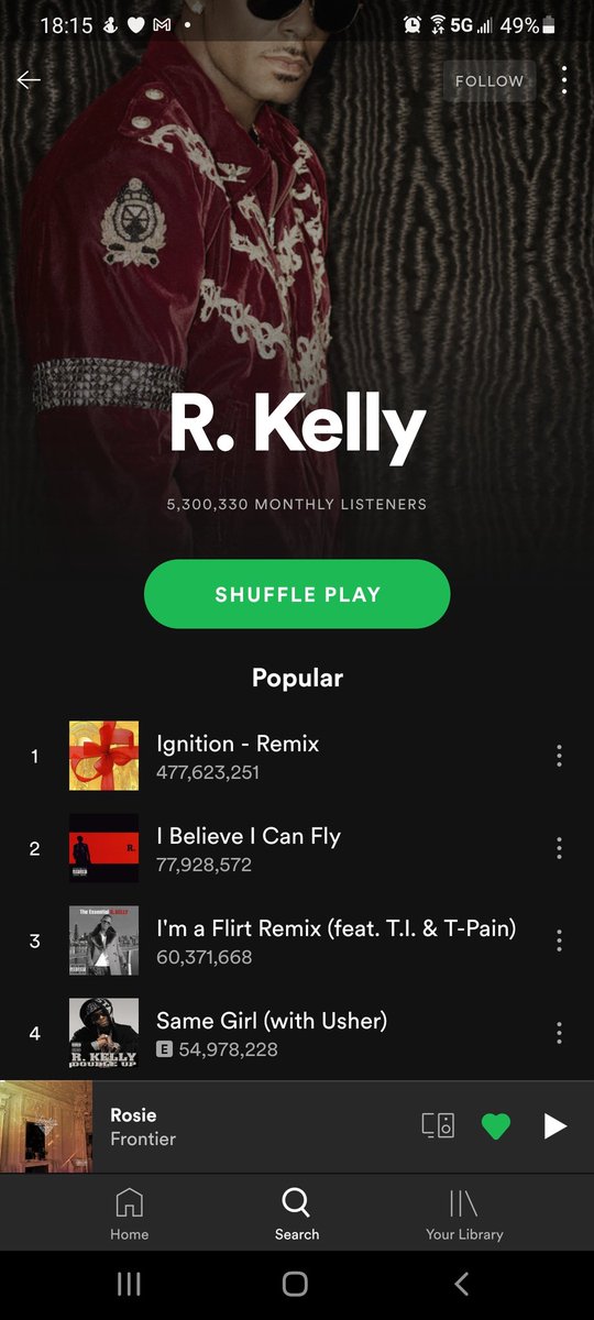 RichFraZ's tweet image. Yall out here talking about #JusticeForJanet but got her streaming numbers almost NECK &amp;amp; NECK WITH ROBERT SYLVESTER KELLY. YALL MAKE ME SICK.