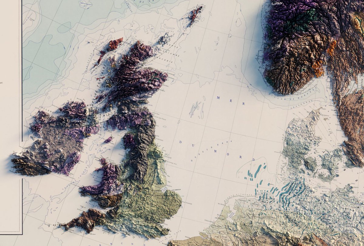 1/2

Carte Tectonique Internationale De L'Europe - Congrès Géologique International - 1962

Stay tuned for another version of this one.

#arcgispro #b3d #Europe #geography #GIS #dataviz #3Dart