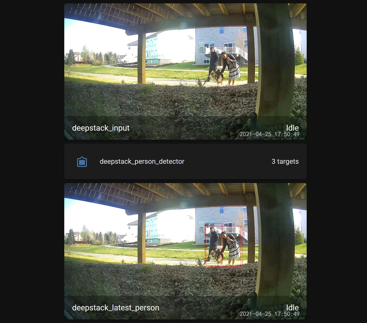 debsahu's tweet image. Testing out #deepstackai #HASSDeepstackObject by @robmarkcole w/@sassamit #AI #ML #objectrecognition on @home_assistant via local network connected @nvidia #jetson
#imagerecognition #imageprocessing #ai #localobjectdetection