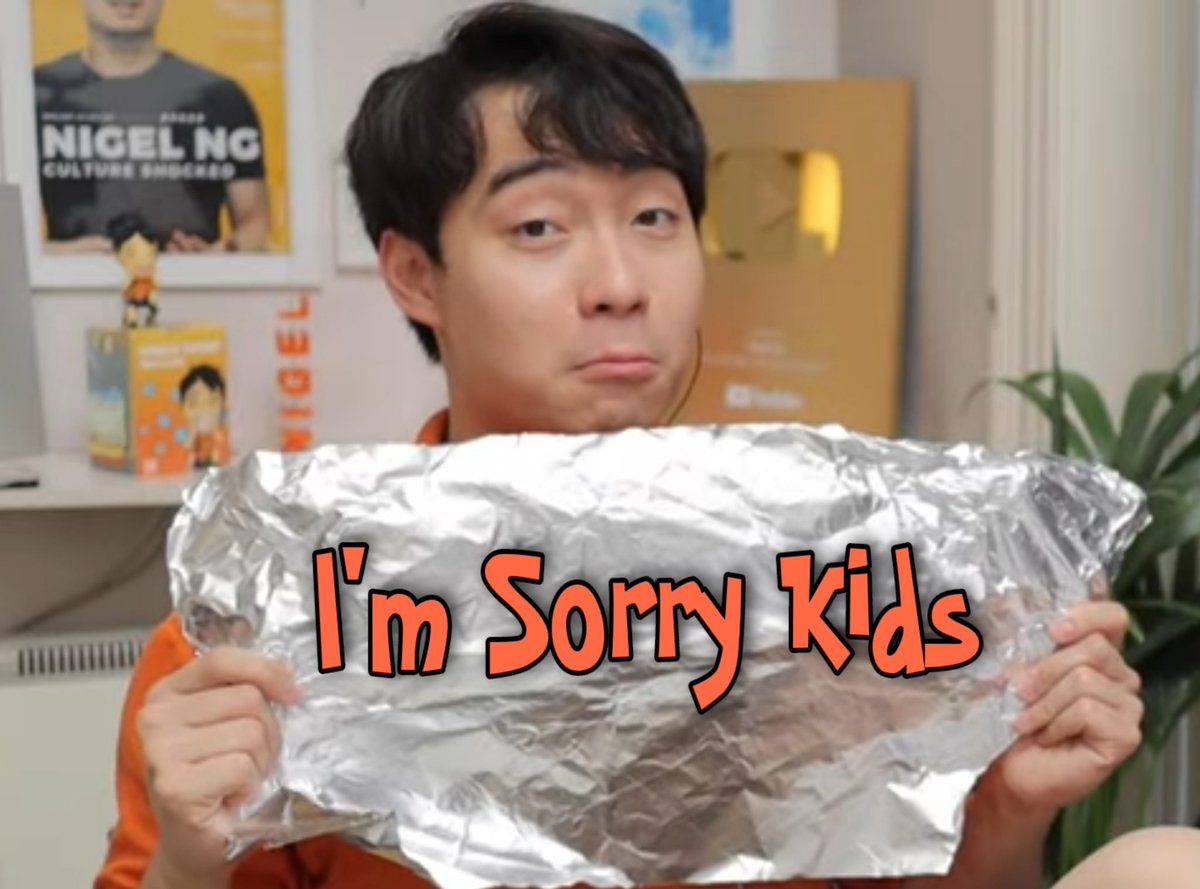 treatedhighly's tweet photo. @MrNigelNg Apologizes for the Coffee Pot Meals reaction video. https://t.co/bcY7jjZxJl