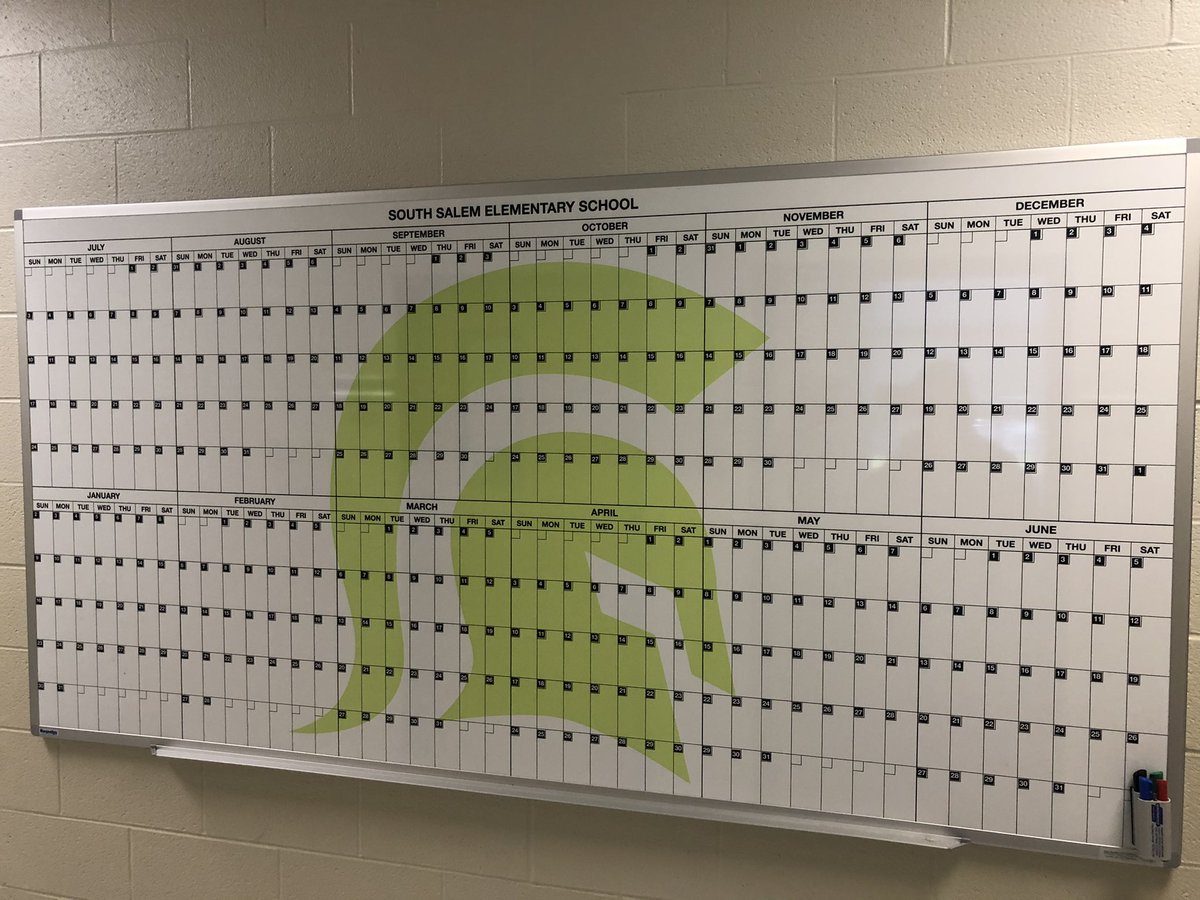 The excitement in my heart for our new school wide dry erase magnetic calendar!!❤️❤️#ncssbethebest