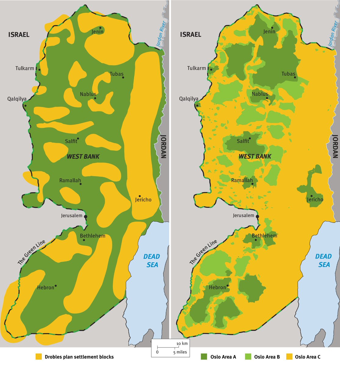 In West Bank, govt plans, such as 1980 Drobles plan, call on authorities to “settle the land btw minority population centers,” noting that doing so would “remove any trace of doubt about our intention to control” these areas forever. Land grabs & actions on ground back up. 10/27