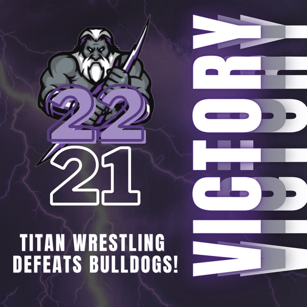 SGWrestle's tweet photo. Great Job to our TITAN WRESTLING, pulling off the victory for the first win of the season, way to work boys, yet we have so much more to accomplish. Relish in the victory, back to work tomorrow. https://t.co/4VpK7asYO9