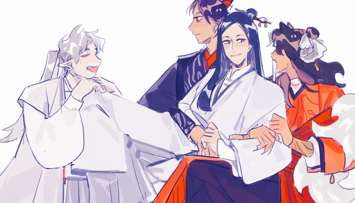 仙君座下尽邪修#PISDD Mmmmh Shizun and his 3 demonic disciple