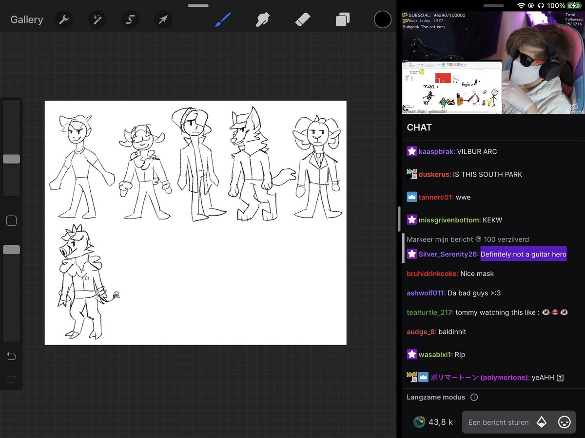 treedragons's tweet photo. Speed drawing alongside ranboo except I’m falling behind oh god please help https://t.co/q0jKTQsT5H