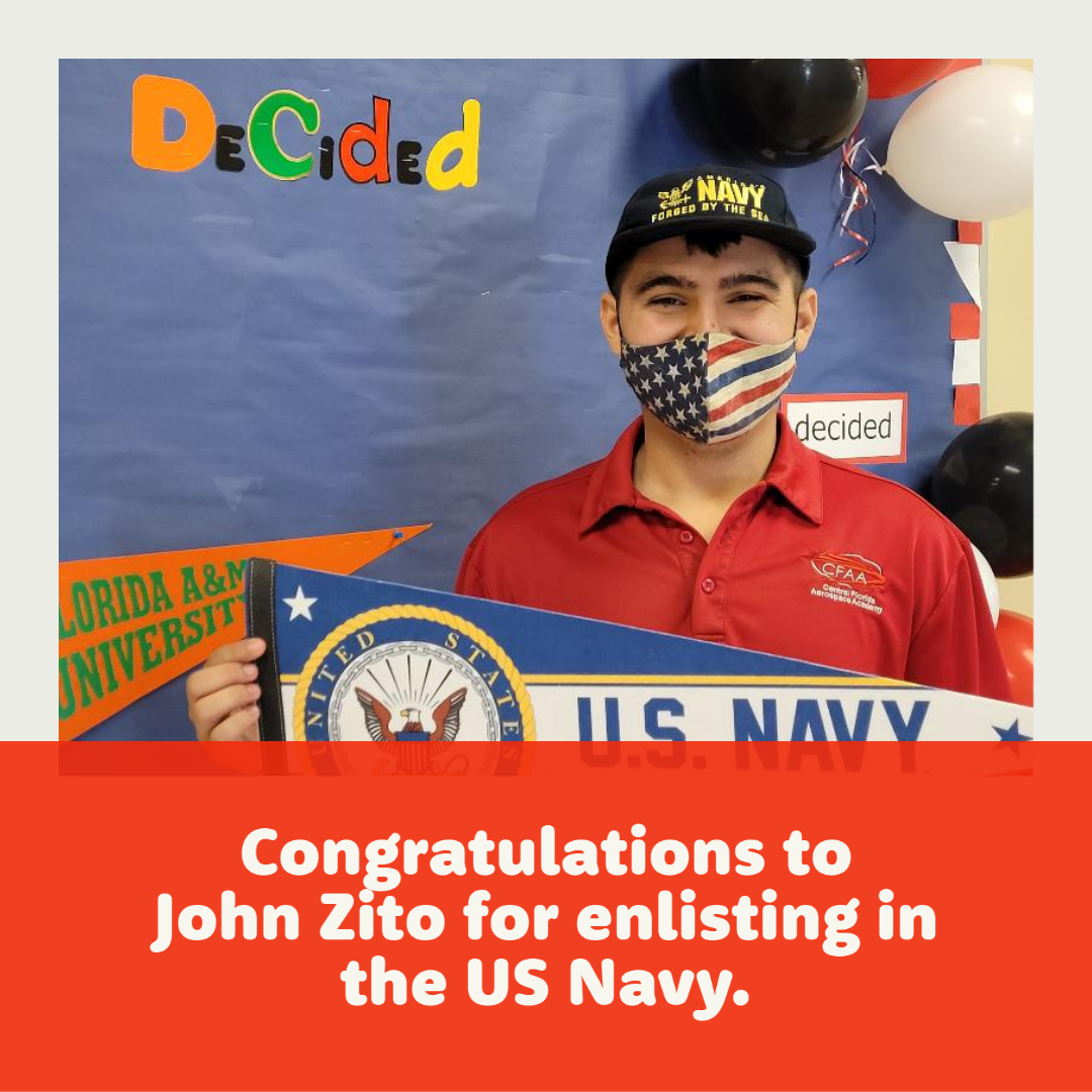 KHSRedDevils's tweet photo. Congratulations to John Zito on enlisting in the U.S. Navy.

#ReachHigherPOLK
#polkdecides
#floridadecides
#reachhigher
#collegesigningday
#idecide
#bettermakeroom
#collegeandcareerdecisionday https://t.co/LB1VZh93d5