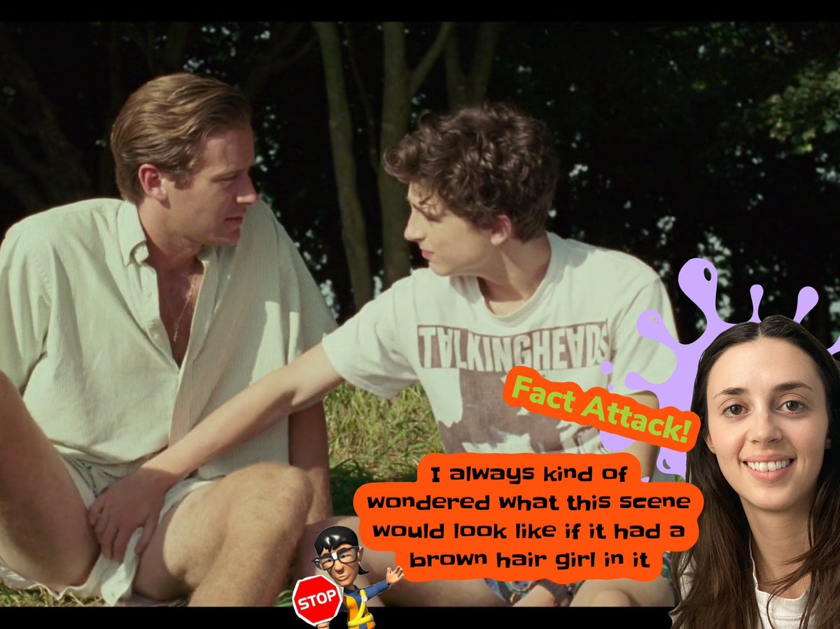 bonesauce94's tweet image. call me by your name: editors commentary version where i appear thru out the film with free movie facts and behind the scenes scoop. goes without saying but every fact transitions on screen with the sound effect of a basketball swishing thru a net.
@RealChalamet watch this space