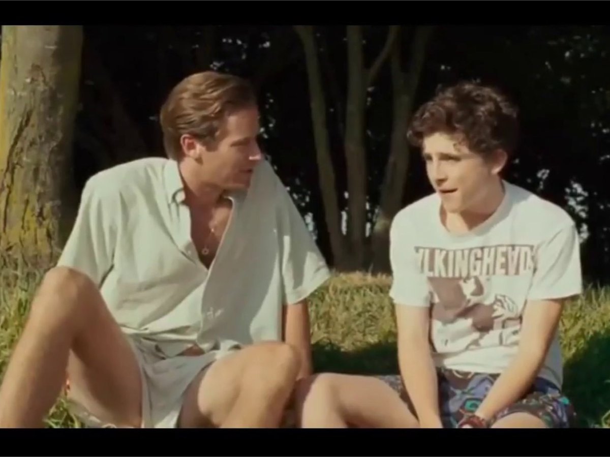 bonesauce94's tweet image. call me by your name: editors commentary version where i appear thru out the film with free movie facts and behind the scenes scoop. goes without saying but every fact transitions on screen with the sound effect of a basketball swishing thru a net.
@RealChalamet watch this space