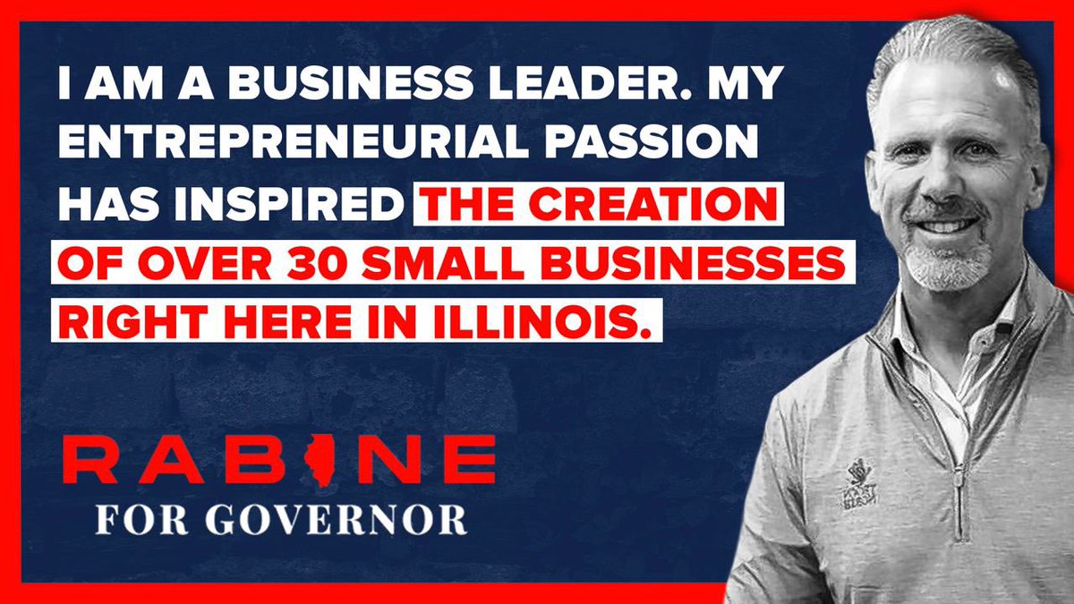 GaryRabine's tweet photo. Even when things became difficult, I kept working and creating jobs in Illinois. I know what it takes to balance budgets and make the tough choices. Thatโs the mindset Iโll bring to Illinois to make your life better! #pavingthewaytostay https://t.co/fJSjcy5wxX