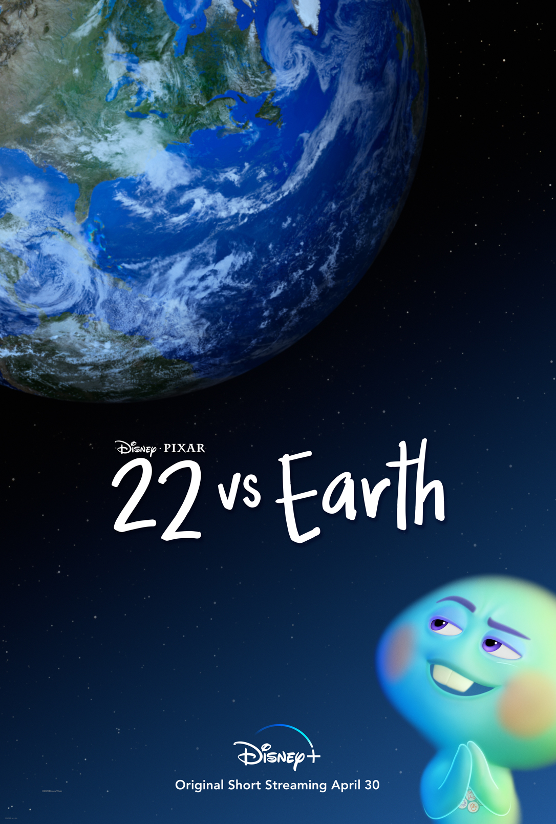 Pixar on Twitter: "22 is definitely up to something. See 22 vs. Earth, an Original Short Film streaming April 30 on @DisneyPlus 🌎… "