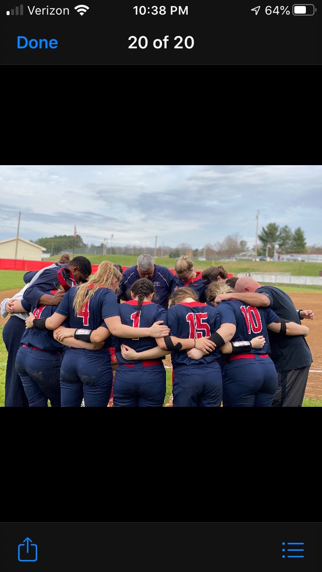 Wow the bats came alive tonight at Sevier co.   20-6. South Doyle win another district game.  Ladies things are looking up.