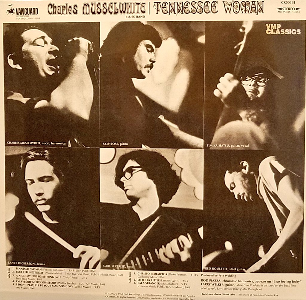 Now Spinning - Charles Musselwhite Blues Band 'Tennessee Woman' (1969). Latest classics release from @VinylMePlease. Chicago-style blues w/ amazing harmonica work from Charlie... #charliemusselwhite #blues #chicagoblues #vinylrecords #vinyl #vinylcollection #NowPlaying #harmonica