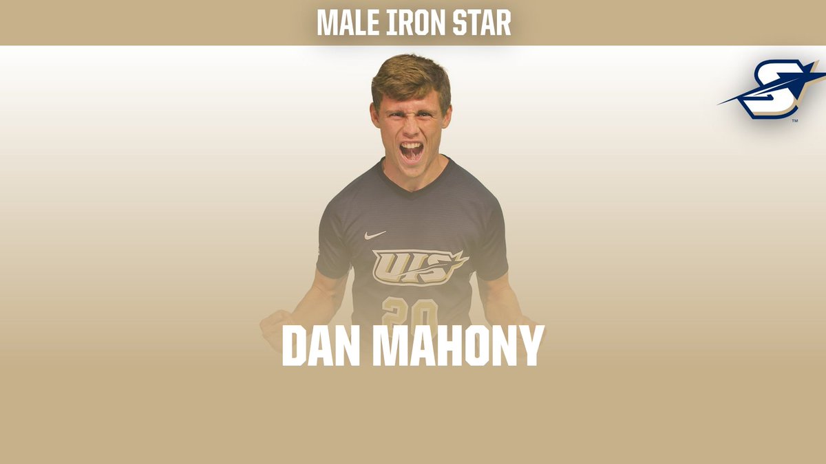 UISAthletics's tweet photo. The Male Iron Star Award goes to....

DAN MAHONY  🏆💪

#TheGoldStandard https://t.co/ZmDj4SzIdl