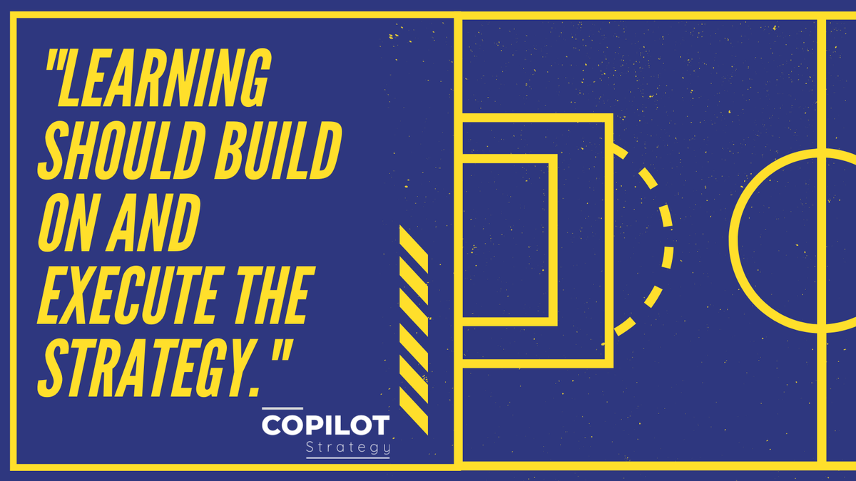 CopilotStrategy's tweet photo. Traditional L&amp;D structures are too narrow. Learning should drive the generation, formulation, and execution of #strategy. https://t.co/TwS5TX7GQh