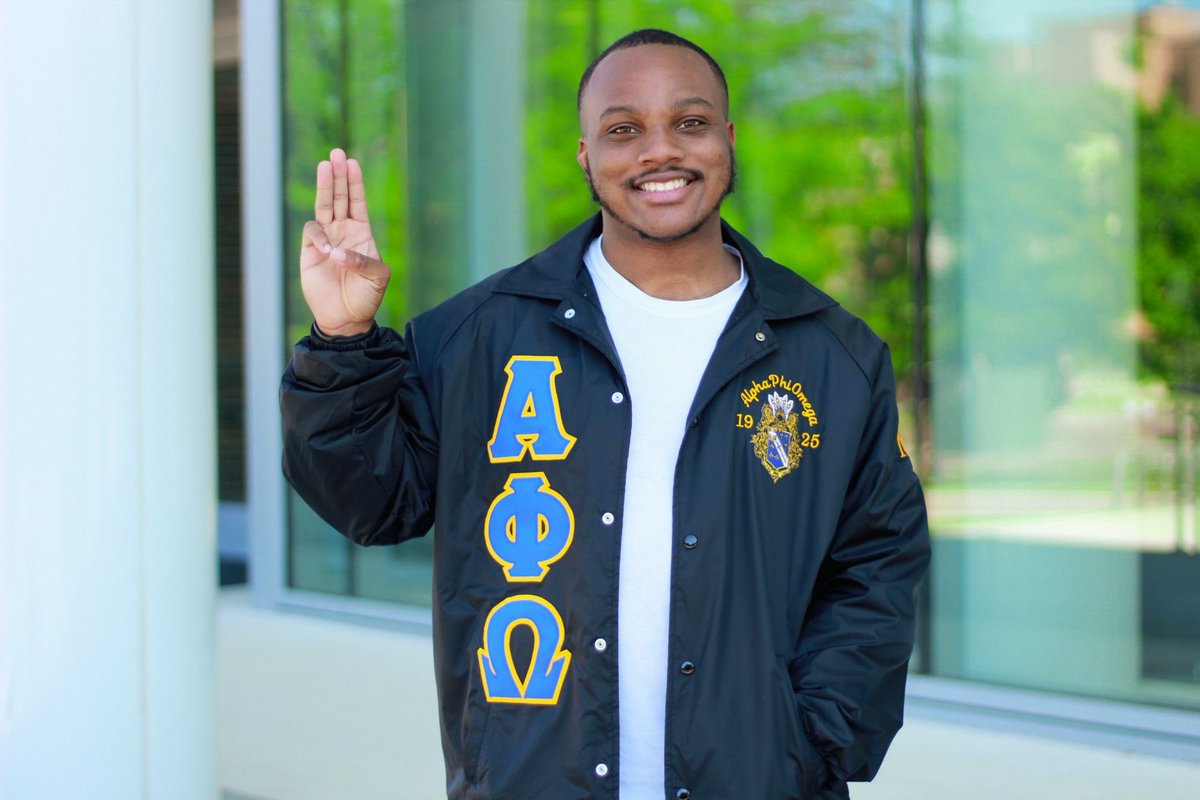CameronWatson28's tweet photo. This is a public service announcement‼️‼️📢 It is with the upmost pride and sincerity that I present this testament upon history in the making

Allow me to reintroduce myself: 
My name is
Cameron “Problem Child” Watson

@SFA_APO 

#AlphaPhiOmega 💛💙
#NuSigma 
#QU4D https://t.co/jwYRPujeds