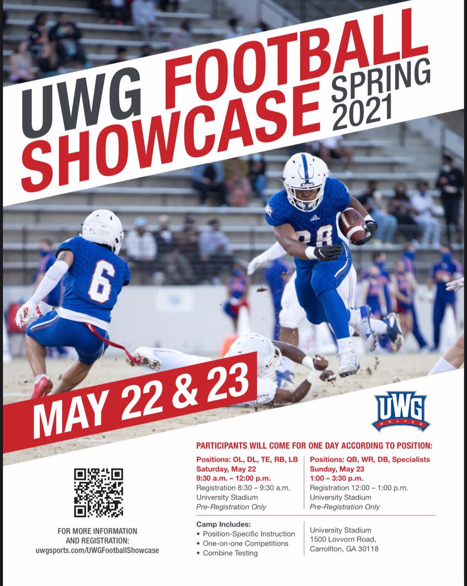 Connorhow70's tweet photo. If you’re looking for a great camp to come and compete and learn a lot while here  and possibly earn a offer come out to the West Georgia football camp and put on a show. @UWGFootball @CoachK_Skierski @UWGAthletics https://t.co/x8bOruHY17