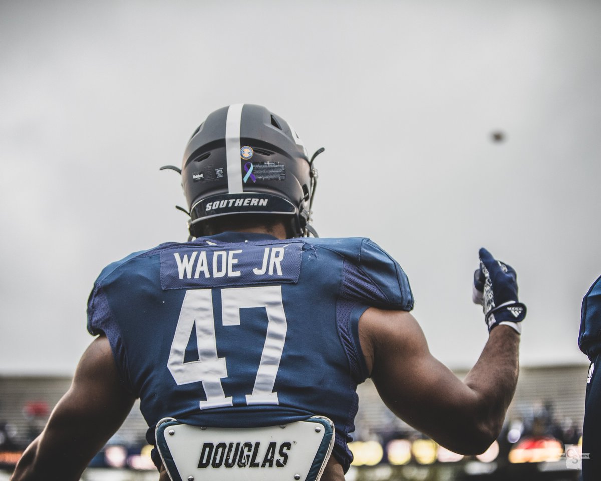 GSAthletics_FB's tweet photo. Male Strength &amp; Conditioning Athlete of the Year 😤💪

#HailSouthern | @RandyWadeJr1 https://t.co/2EYKC8c7gr