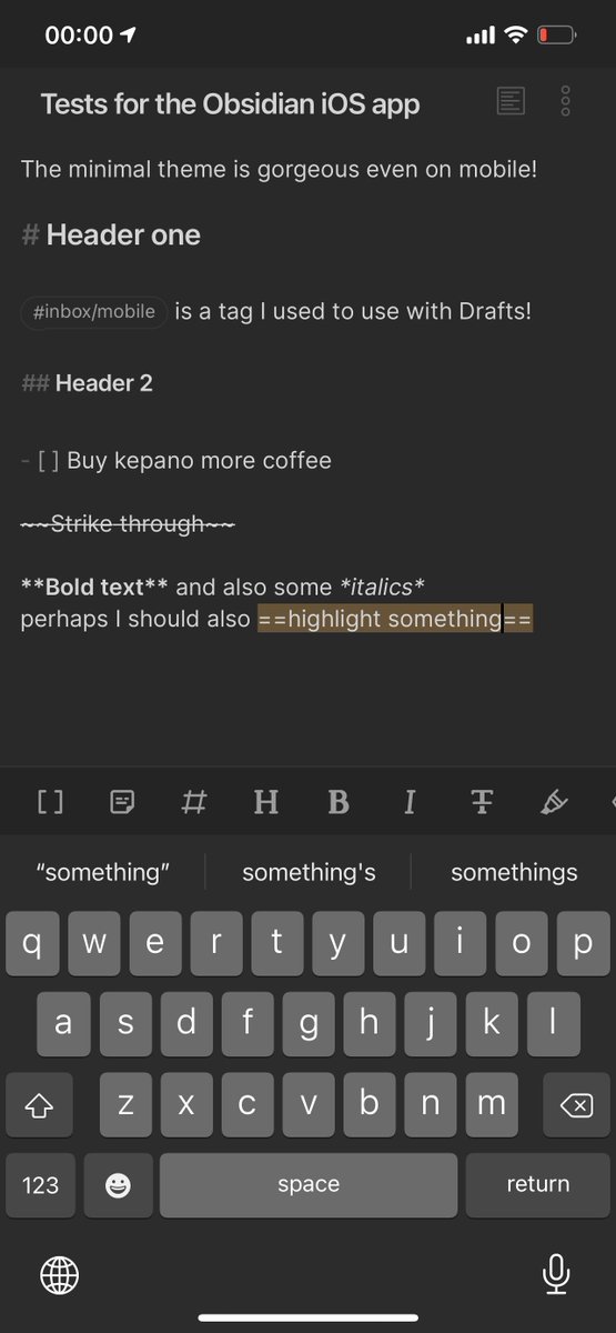 Quick update:

Mobile apps (iOS &amp; Android) closed beta is now open to all Catalyst members!

In a few weeks, the app will be available to everyone once we finish the final polishing. The app will be free to use. Stay tuned!

More info on the beta:
help.obsidian.md/Mobile+app+beta