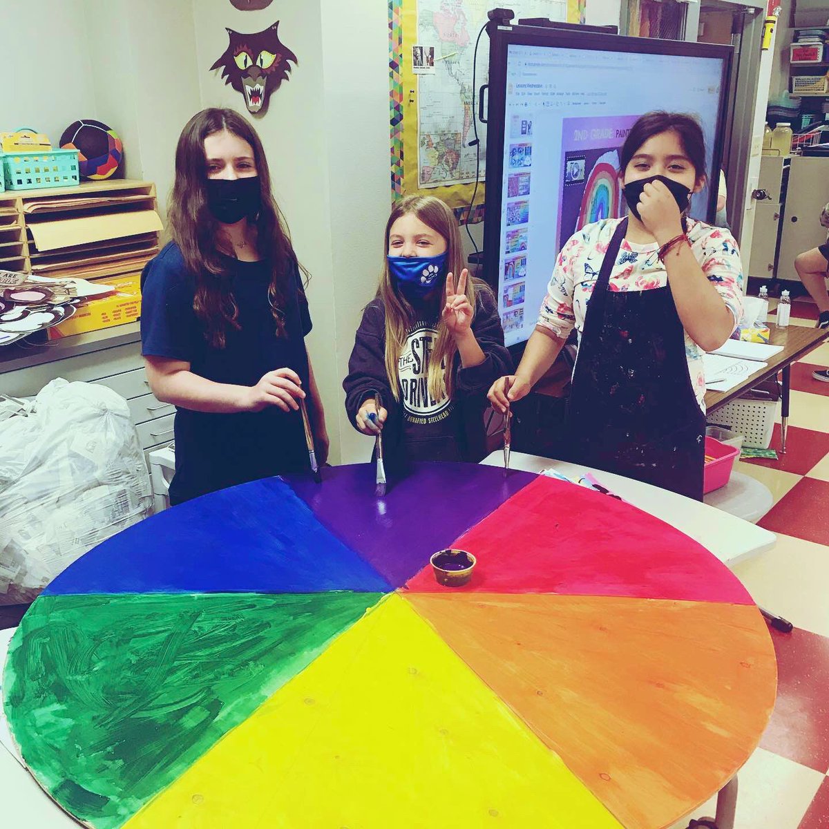 JAV_ARTISTS's tweet image. Our color wheel is coming together! #misdproud @javitovskyelem @momofatitan